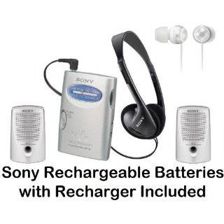Sony Walkman Portable Lightweight AM FM Stereo Radio with Belt Clip 