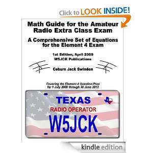 Math Guide for the Amateur Radio Extra Class Exam A Comprehensive Set 
