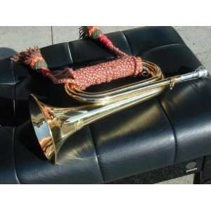 Amazing Grace Rose Brass F Bugle Horn w/Gig Bag & 7C