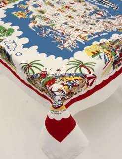 Vintage Style Table Cloth – American Wonderland   by Moda