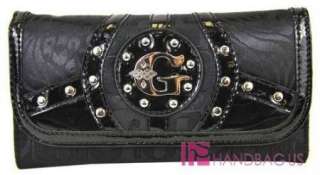Signature G Jacquard Patchwork Side Ring Satchel Purse Handbag Wallet 