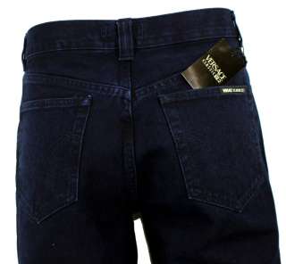 NEWT$ VERSACE CLASSIC V2 NAVY JEANS PANTS100%AUTH 31  