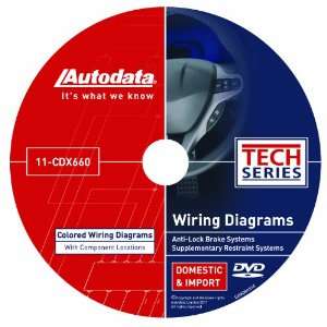  Autodata 11 CDX660 SRS and ABS Wiring Diagrams DVD 