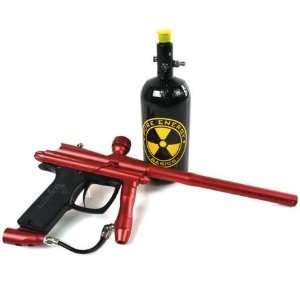  Azodin Blitz Starter B Paintball Gun Kit   Matte Red 