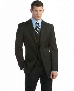 Tommy Hilfiger Suit Separates, Black Stripe Slim Fit   Suit Separates 