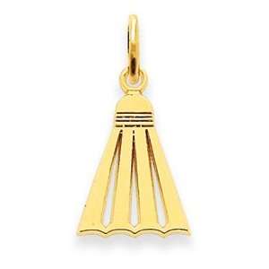  14k Badminton Birdie Charm   JewelryWeb Jewelry