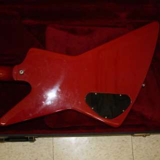 Gibson Explorer Bass Red Guitar Electric with Case  