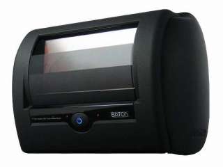 Baton Grey 7 Car Headrest DVD Monitor Touch Screen  