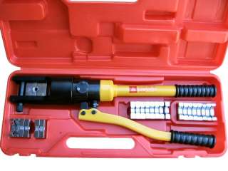NEW 16 TON HYDRAULIC WIRE BATTERY TERMINAL CABLE LUG TAP CRIMPER 
