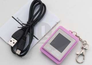 New 1.5 LCD Digital Photo Picture Frame Album Viewer USB Keychain 