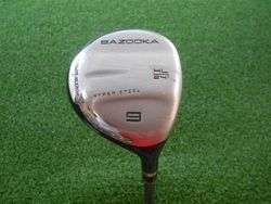 TOUR EDGE BAZOOKA OS HYPER STEEL 24* 9 WOOD GRAPH REGULAR  