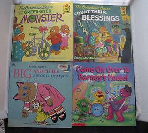    Book of Opposites, Come on Over to Barneys House, Berenstain Bears