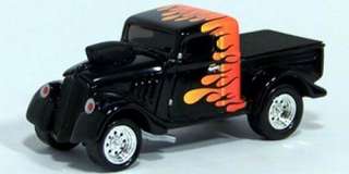 JL STREET FREAKS~BLACK W/FLAMES 33 Willys Pickup  