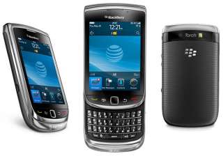 NEW BLACK AT&T BLACKBERRY TORCH 9800 SMARTPHONE 989898267576  