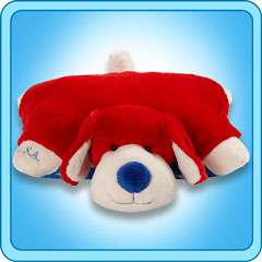MY PILLOW PETS LARGE 18 PATRIOTIC PUP (DOG) TOY GIFT  