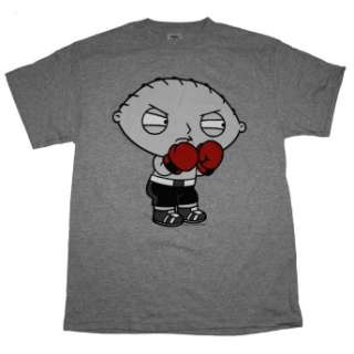 Family Guy Stewie Boxing Cartoon TV Show T Shirt Officially Licensed 