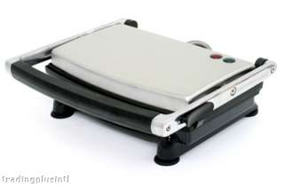 Stainless Steel Electric Panini Maker Electric Grill   