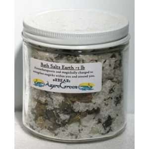 Earth Bath Salts (1lb) Glass Jar 