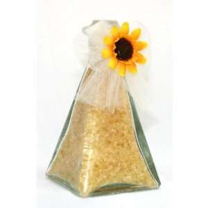  Sunflowers Scented Bath Salts Case Pack 6 