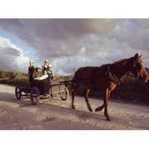 Traditional Mennonite Family with Pony and Trap, Camp 9 