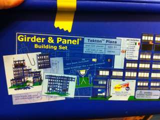 Girder & Panel Building Set Tekton Plaza 520pc RARE  