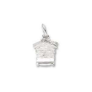  Beehive Charm   Sterling Silver Jewelry