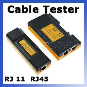 New RJ45 RJ11 Network LAN Cable Remote Tester  