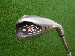 CALLAWAY BIG BERTHA 2004 A APPROACH GAP WEDGE 50* STEEL UNIFLEX GOOD 