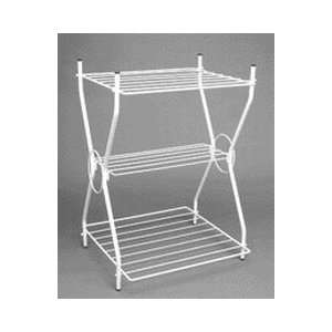  Universal Reversible Bird Cage Stand White