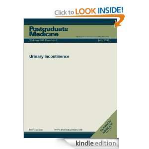 Urinary Incontinence (Postgraduate Medicine) JTE Multimedia  