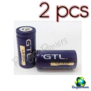 CR123A LR123A Li ion 1800mAh rechargeable battery  
