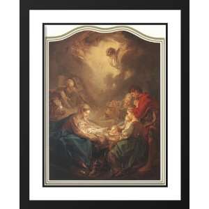  Boucher, Francois 28x36 Framed and Double Matted Adoration 