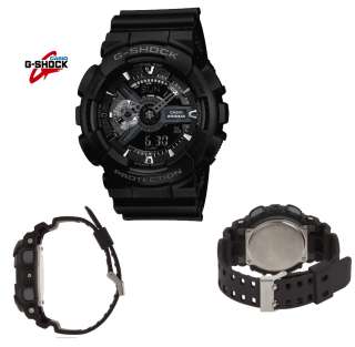 CASIO GA110 1B G Shock X Large Military Black Matte Watch NEW  