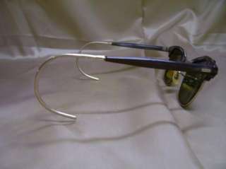 Vintage 1950 Plastic Wire Cat Eye Glasses Frames Shuron  