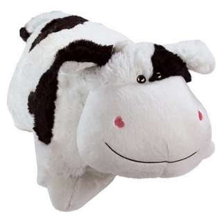 Pillow Pet   PeeWee Cow   White/Black (11).Opens in a new window