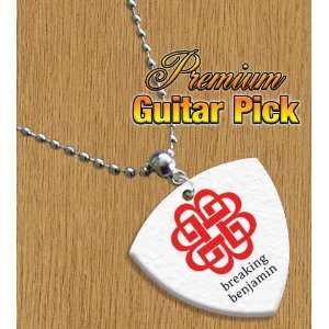  Breaking Benjamin Chain / Necklace Bass Guitar Pick Both 