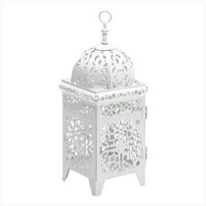 50 White Moroccan Candle Lantern Wedding Centerpieces  