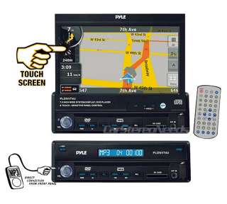 pyle pldnv74u in dash dvd cd  player with 7 tft lcd touchscreen 