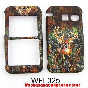 Cell Phone Case Cover For Sanyo Juno SCP2700 Camo Hunter Deer  