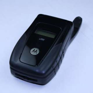 Motorola i560 (Black) Nextel iDen PTT Rugged Cell Phone Fair Condition 