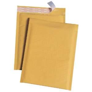 Park Bubble Mailers, #0, 6 inches x 10 inches, Brown Kraft, 25 Mailers 