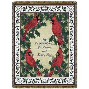  Joy To The World Tapestry Throw L10038