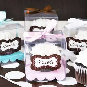  Personalized Cupcake Favor Boxes