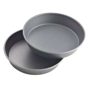   WearEver Commercial Set of 2 Round Cake Pans, Gray