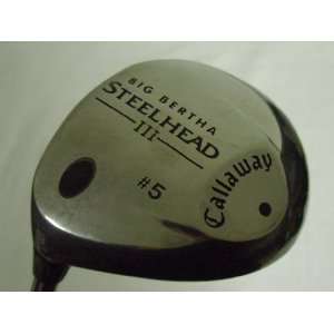  Callaway Steelhead III 5 wood (Steel Uniflex) 5w Golf Club 