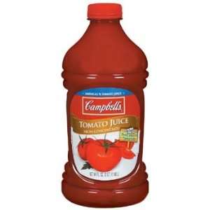 Campbells Tomato Juice From Concentrate 64 oz  Grocery 