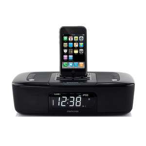 Memorex MI4290 Dual Alarm Clock FM Radio For Ipod/Iphone/Iphone 4G  