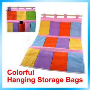   Holder Organization Wall Cloth Hanging Storage Bags Case 12 Pocket