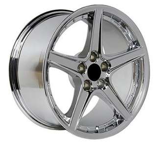 18 Rim Fits Mustang® Saleen Wheel Chrome 18x10  