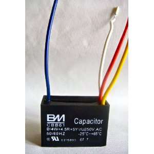  BM Ceiling Fan Capacitor 4 wire 4/4.5/5